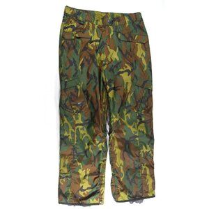 Allyance Green Camo Cargo  Ski  Snowboarding Winter Pants Womens XL EUC